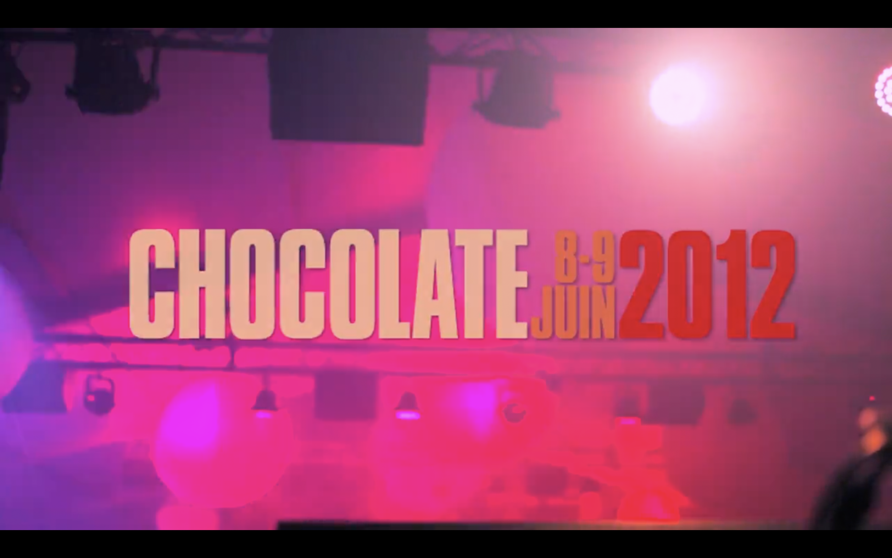 CHOCOLATE 2012: A Celebration of Electronic Music